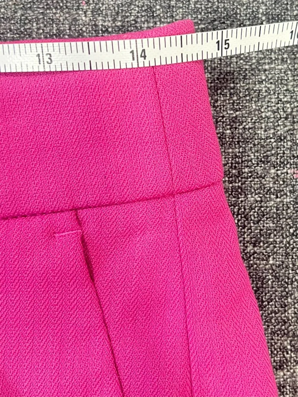 J. Crew Willa pink cropped flare slacks Italian Fabrics by Nova Tides Size 4